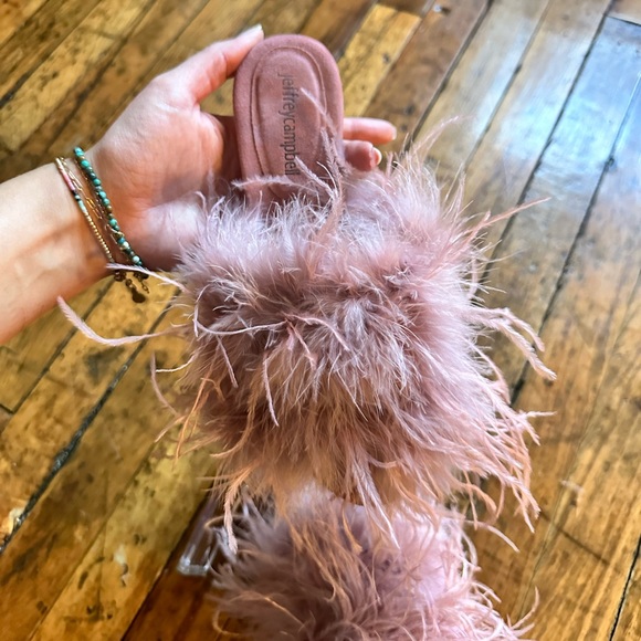 JEFFREY CAMPBELL DAISEY HEEL PINK/ROSE - SIZE 7.5 - Picture 4 of 15